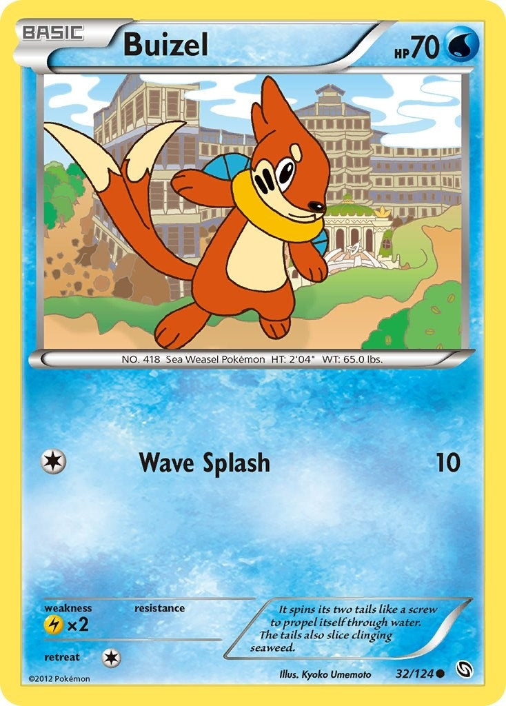 Image for Buizel (32/124) (DRX) - Pokemon