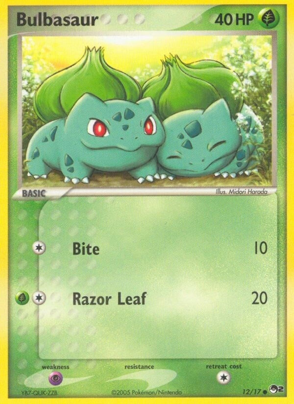 Image for Bulbasaur (012/17) (POP) - Pokemon