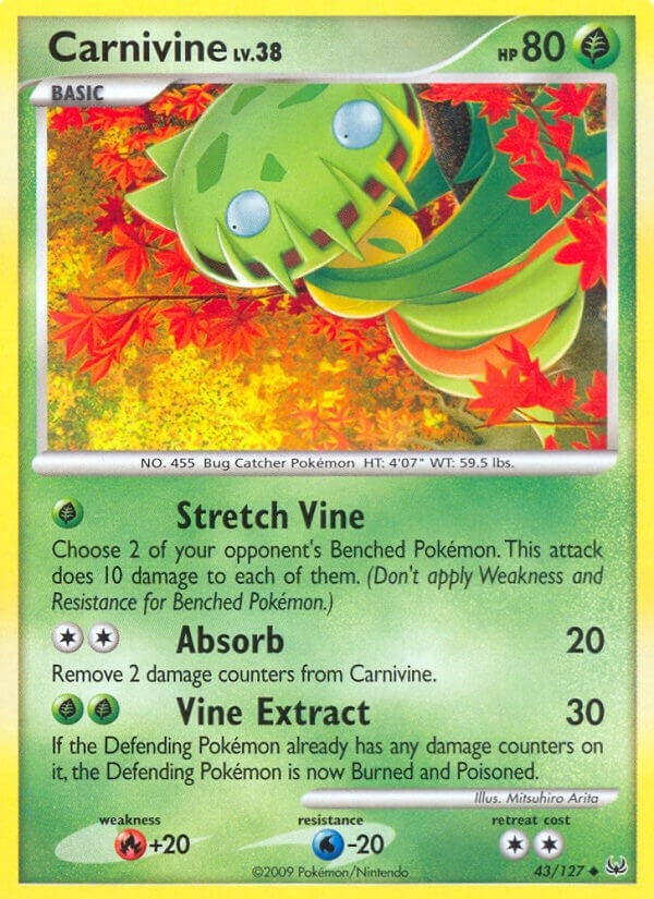 Image for Carnivine (43) (43/127) (PL) - Pokemon