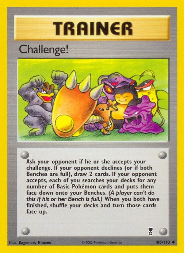 Image for Challenge! (106/110) (LC) - Pokemon