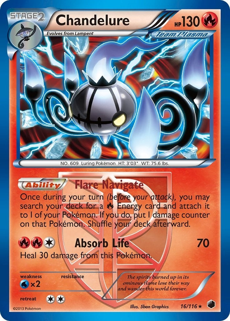 Image for Chandelure (Team Plasma) (16/116) (PLF) - Pokemon