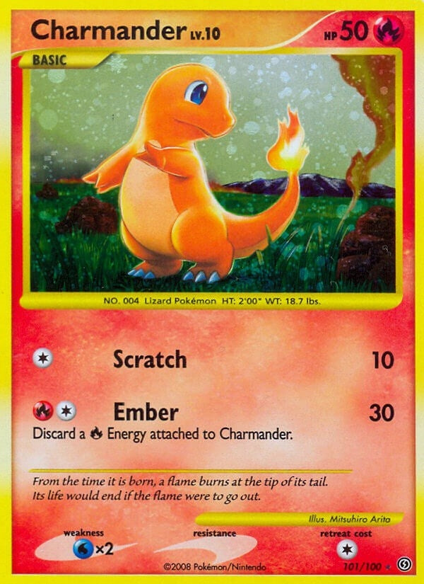 Image for Charmander (101/100) (SF) - Pokemon