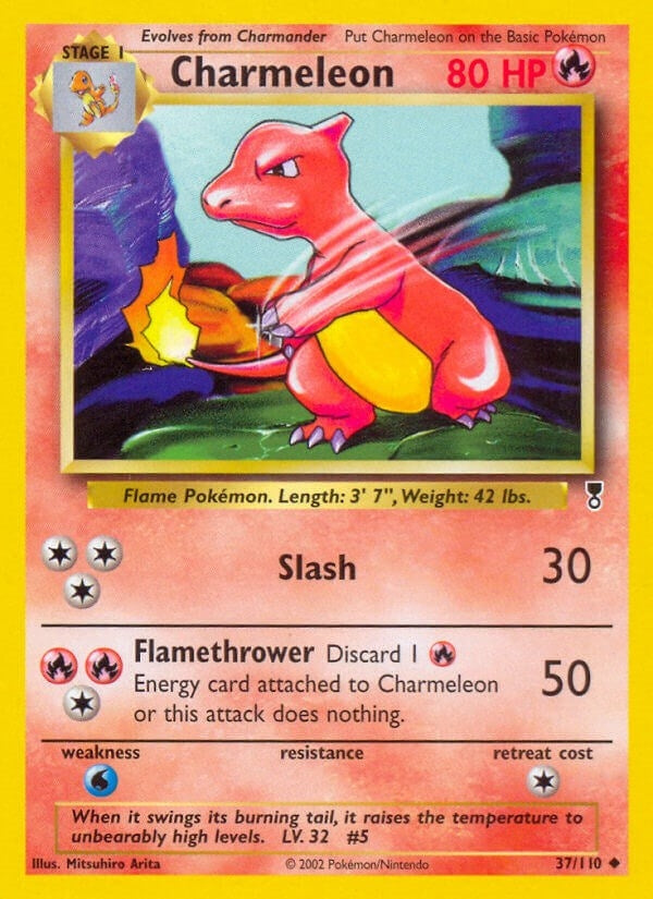 Image for Charmeleon (037/110) (LC) - Pokemon