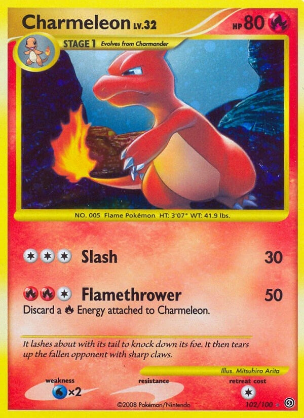 Image for Charmeleon (102/100) (SF) - Pokemon