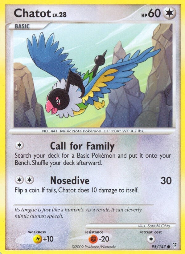 Image for Chatot (95) (SV) - Pokemon