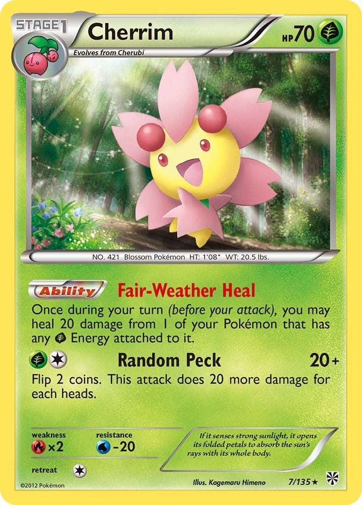Image for Cherrim (7/135) (PLS) - Pokemon