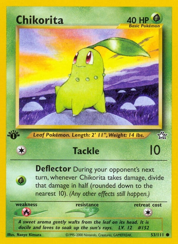 Image for Chikorita (53) (053/111) (N1) - Pokemon