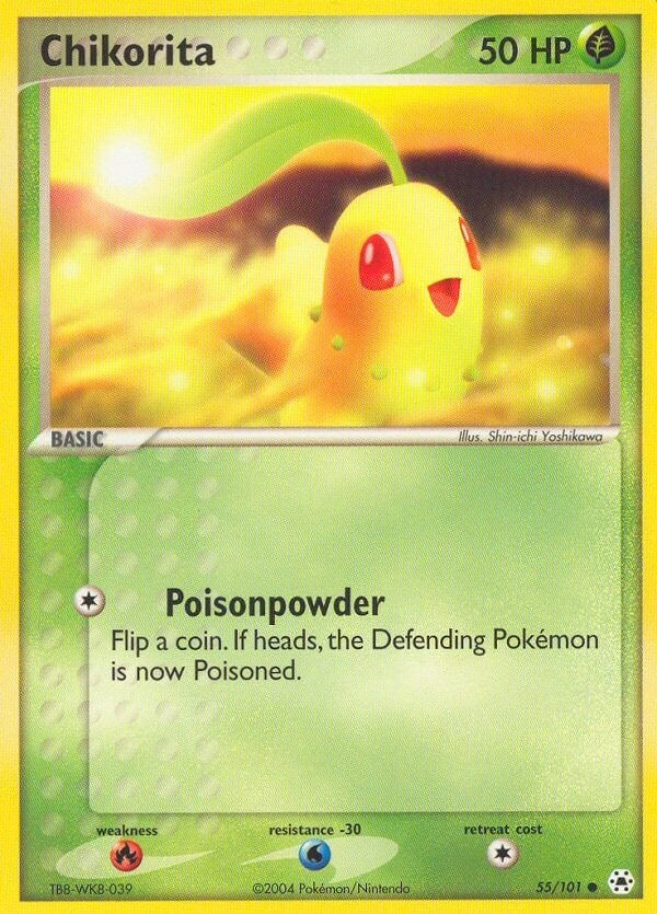 Image for Chikorita (55/101) (HL) - Pokemon