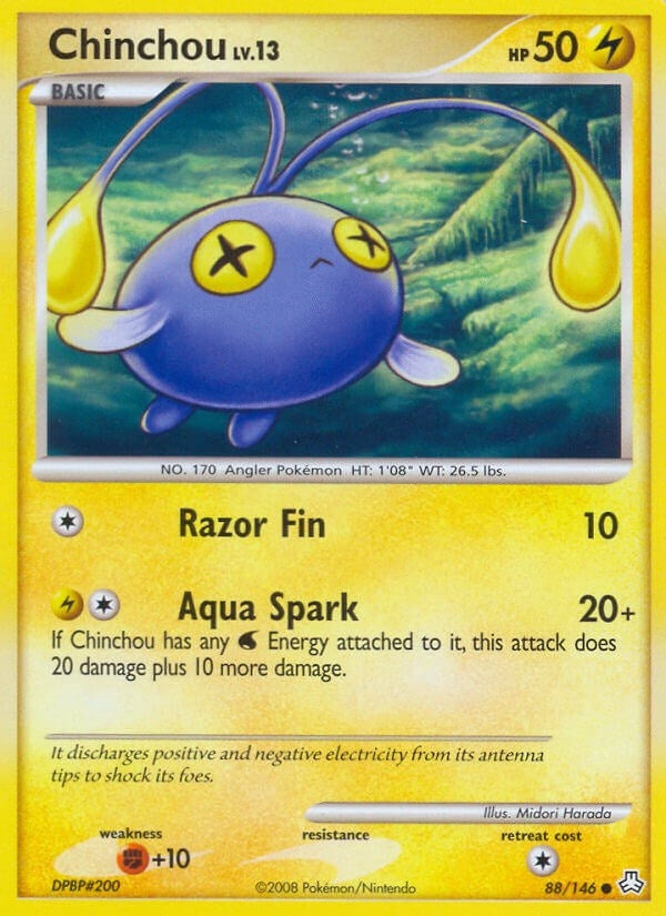 Image for Chinchou (88) (88/146) (LA) - Pokemon