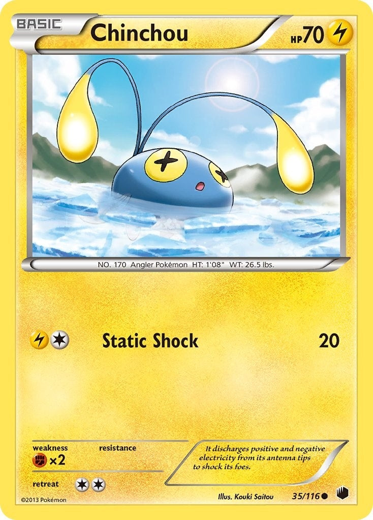 Image for Chinchou (35/116) (PLF) - Pokemon