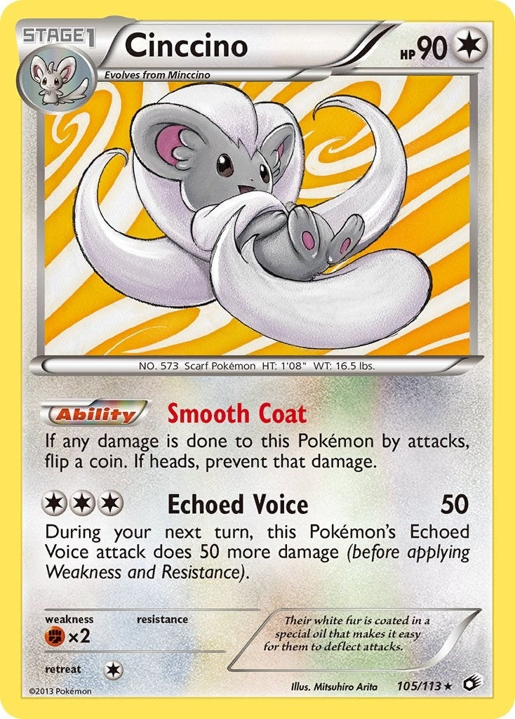 Image for Cinccino (105/113) (LTR) - Pokemon