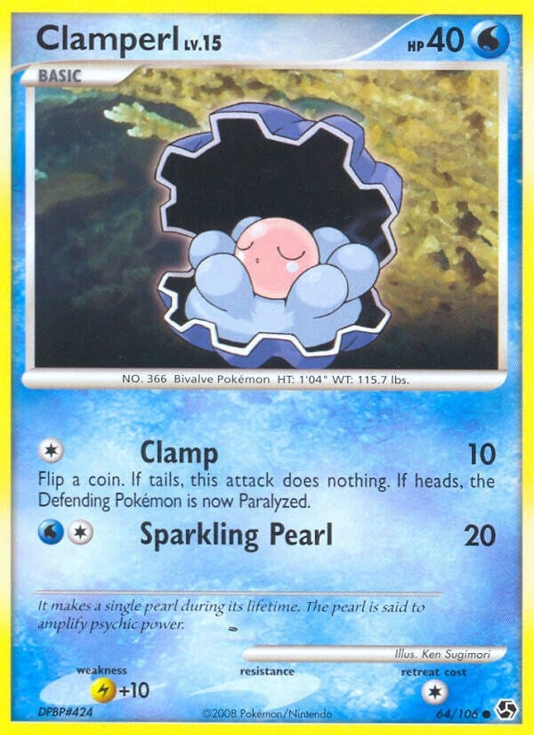 Image for Clamperl (64/106) (GE) - Pokemon