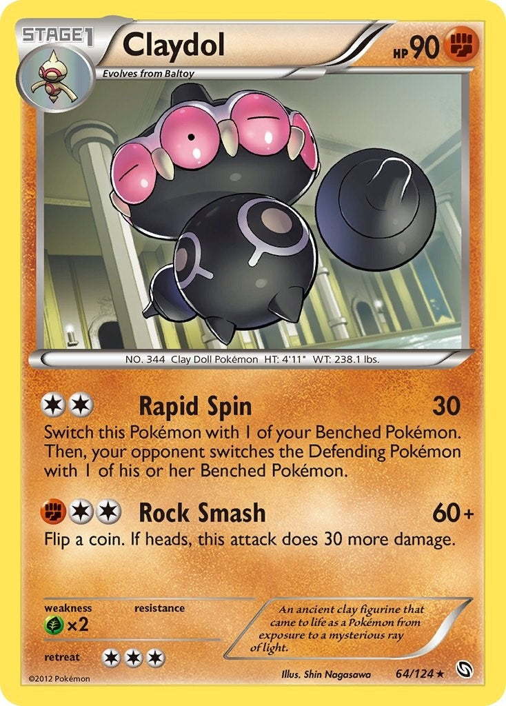 Image for Claydol (64/124) (DRX) - Pokemon