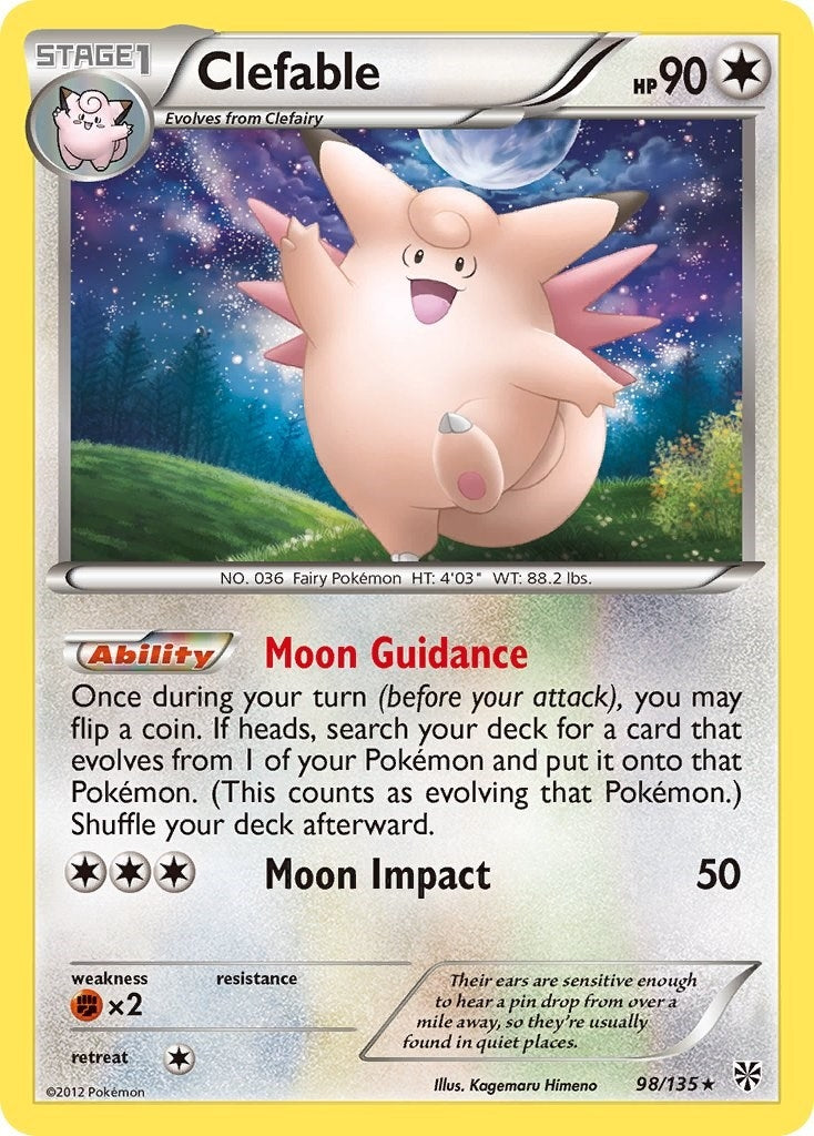 Image for Clefable (98/135) (PLS) - Pokemon