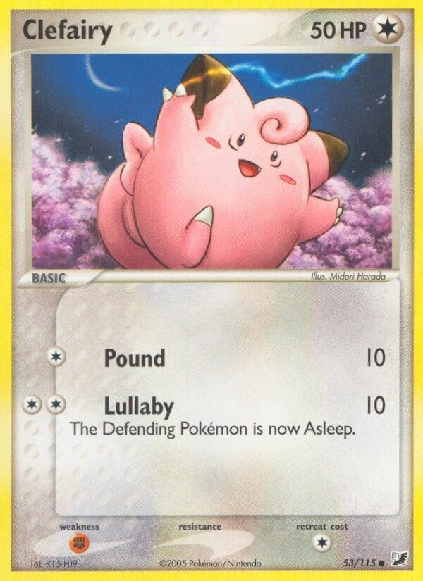 Image for Clefairy (53/115) (UF) - Pokemon