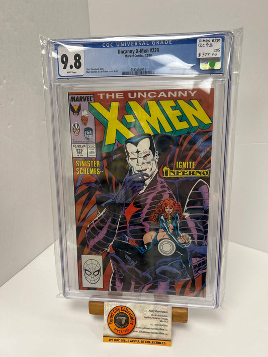 Uncanny X-Men #239 (White Pages) {CGC 9.8}
