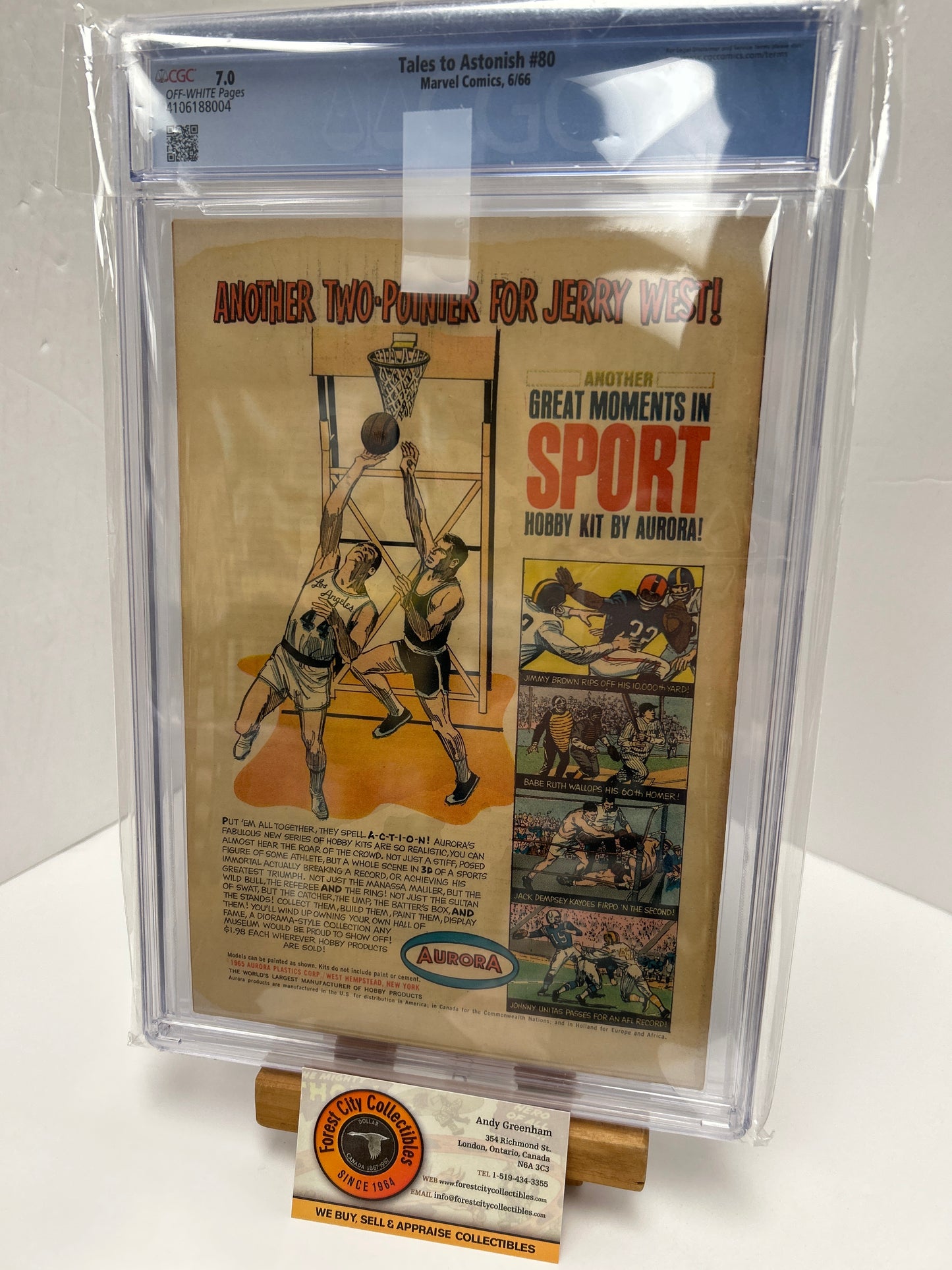 Tales to Astonish #80 (OFF-White Pages) {CGC 7.0}