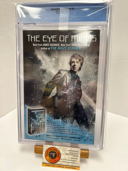 Superman Unchained #4 (White pages) {CGC 9.6}