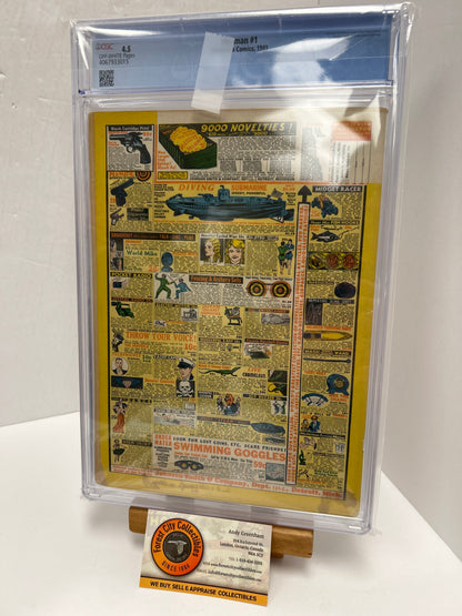 Skyman #1 (Off-White Pages) {CGC 4.5}