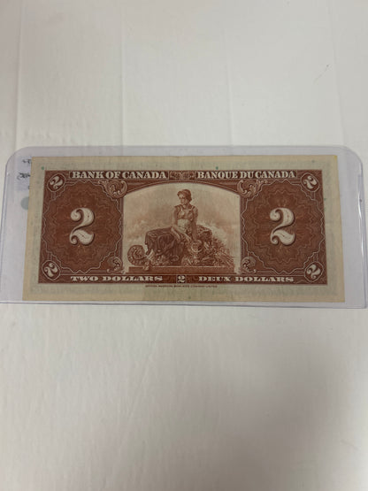 Bank Of Canada {1937} Grodon/Towers VF+