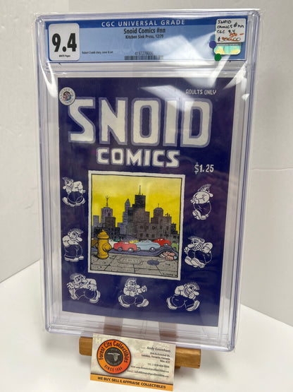 Snoid Comics #nn (White Pages) {CGC 9.4}