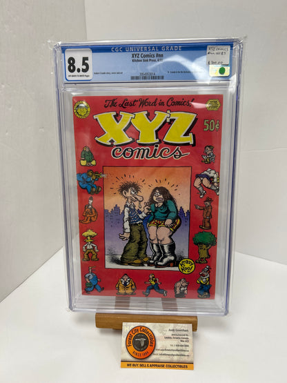 XYZ Comics #NN (OFF-White To White Pages) {CGC 8.5}