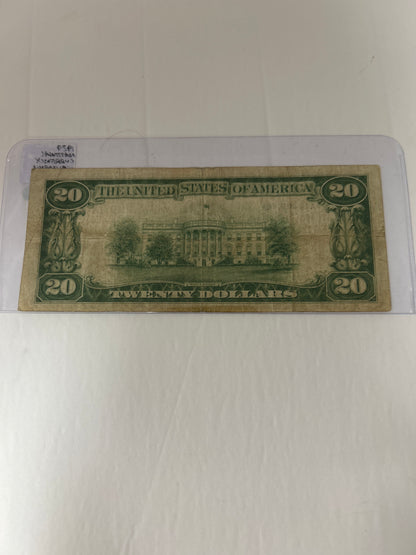 USA - National Currency {1929} California