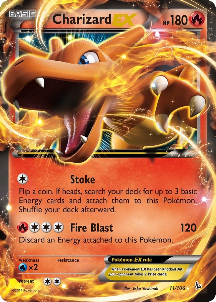Image for Charizard EX (11) (11/106) (FLF) - Pokemon