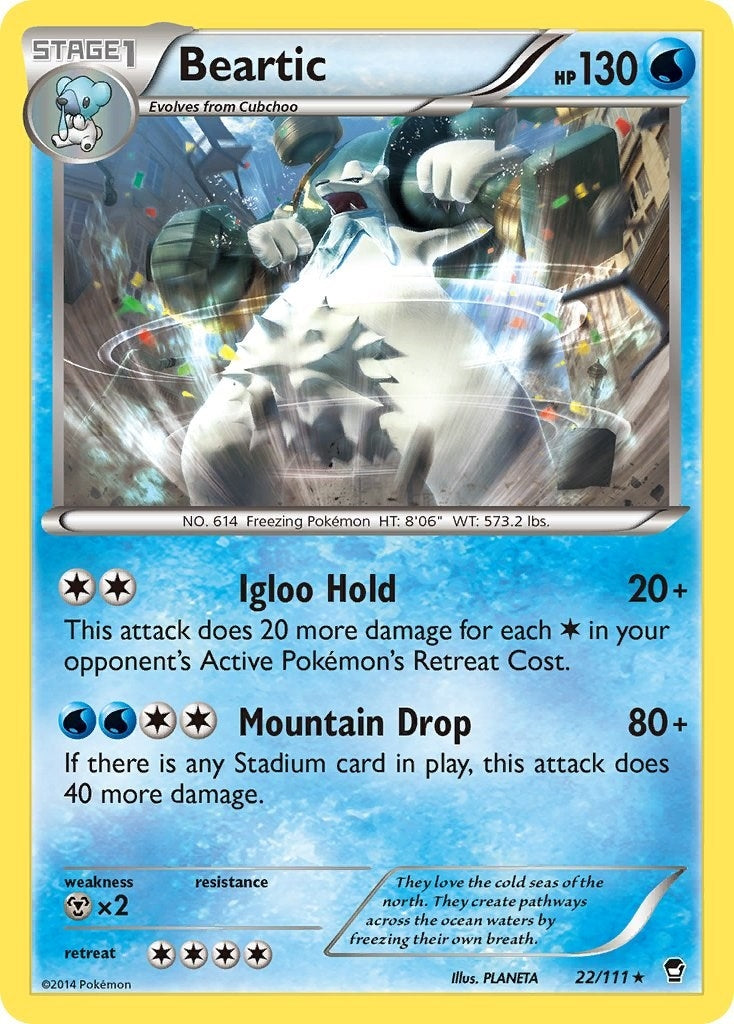 Image for Beartic (22/111) (FFI) - Pokemon