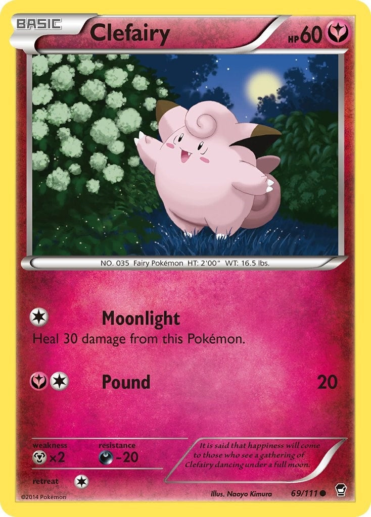 Image for Clefairy (69) (69/111) (FFI) - Pokemon