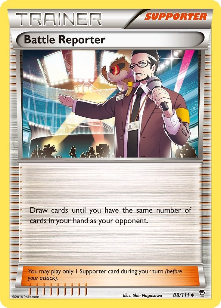 Image for Battle Reporter (88/111) (FFI) - Pokemon