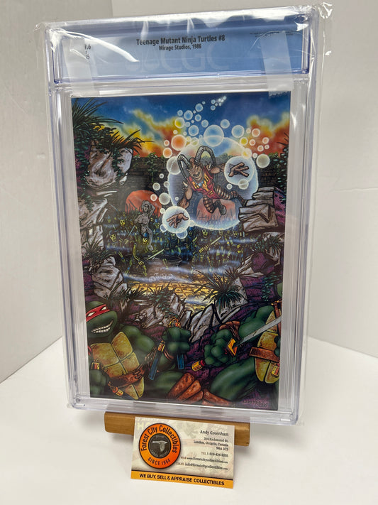 Teenage Mutant Ninja Turtles #8 (White Pages) {CGC 9.6}