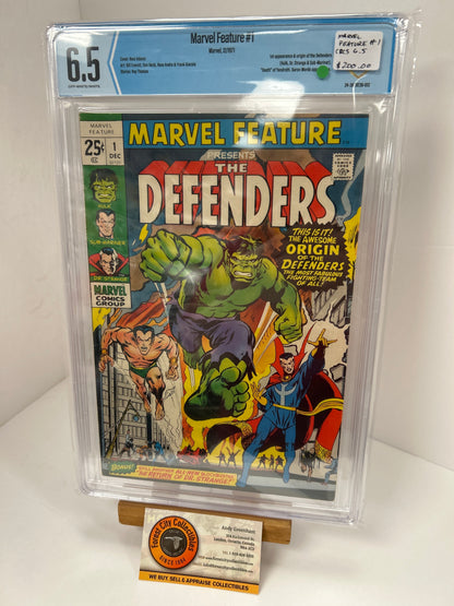 Marvel Feature #1 (Off-White to White Pages) {CBCS 6.5}