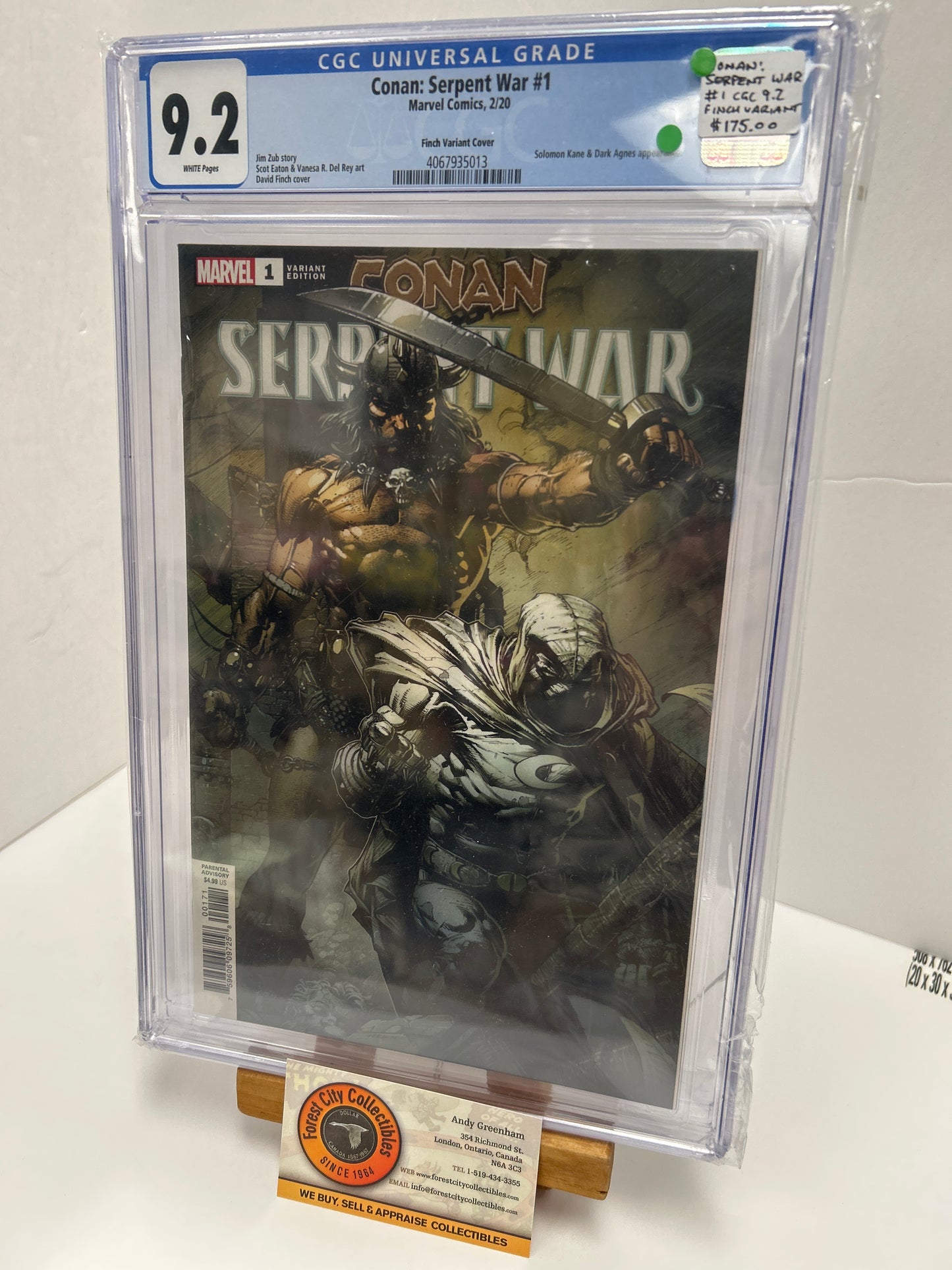 Conan: Serpent War #1 (White Pages) {CGC 9.2}