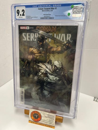 Conan: Serpent War #1 (White Pages) {CGC 9.2}