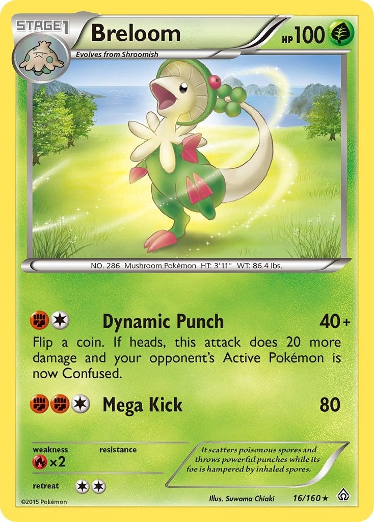 Image for Breloom (16/160) (PRC) - Pokemon