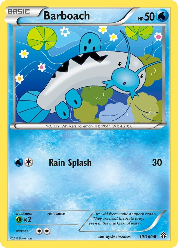 Image for Barboach (39/160) (PRC) - Pokemon