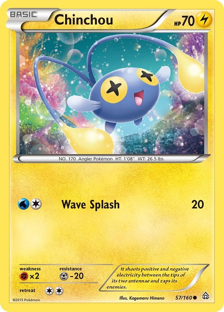 Image for Chinchou (57/160) (PRC) - Pokemon