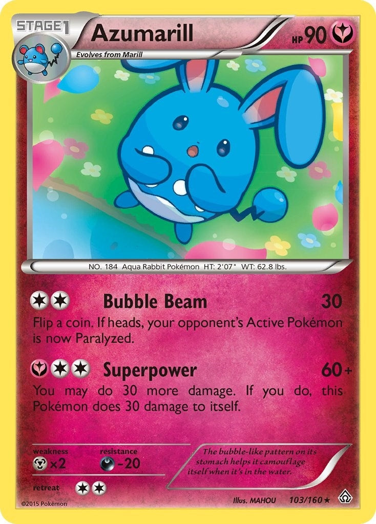 Image for Azumarill (103/160) (PRC) - Pokemon