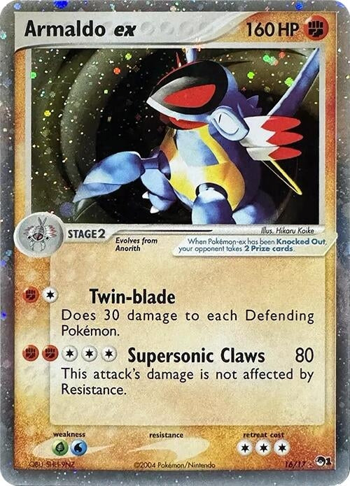 Image for Armaldo ex (Holo) (016/017) (POP) - Pokemon