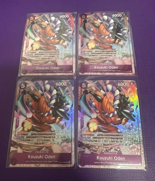 Kouzuki Oden One Piece OP13-063 Prem Best Selection Vol. 5 English Alt PLAYSET