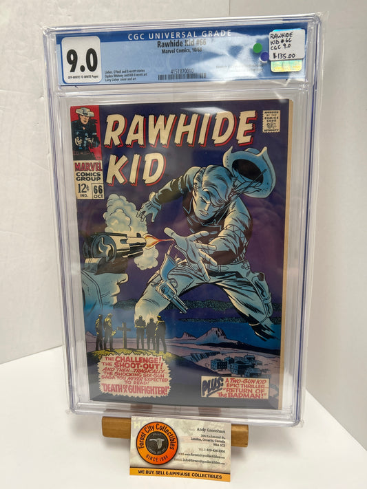 Rawhide Kid #66 (White Pages) {CBCS 9.0}