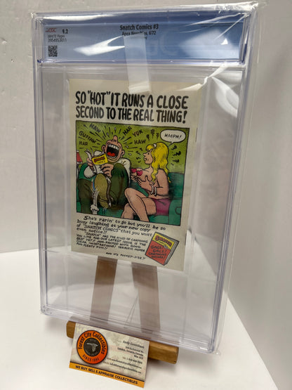 Snatch Comics #3 (White Pages) {CGC 9.2}