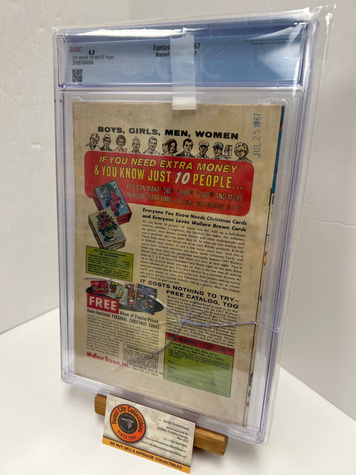 Four Color #67 (Off-White) {CGC 4.0}