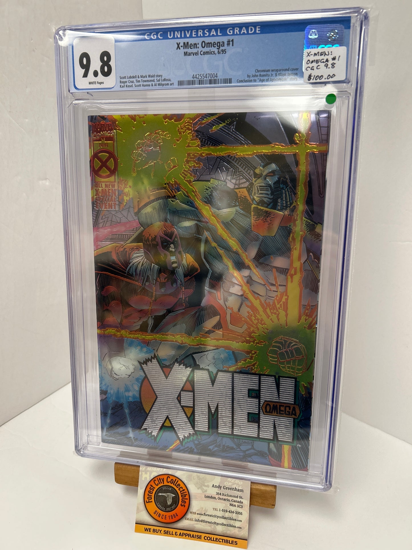 X-Men: Omega #1 (White Pages) {CGC 9.8}