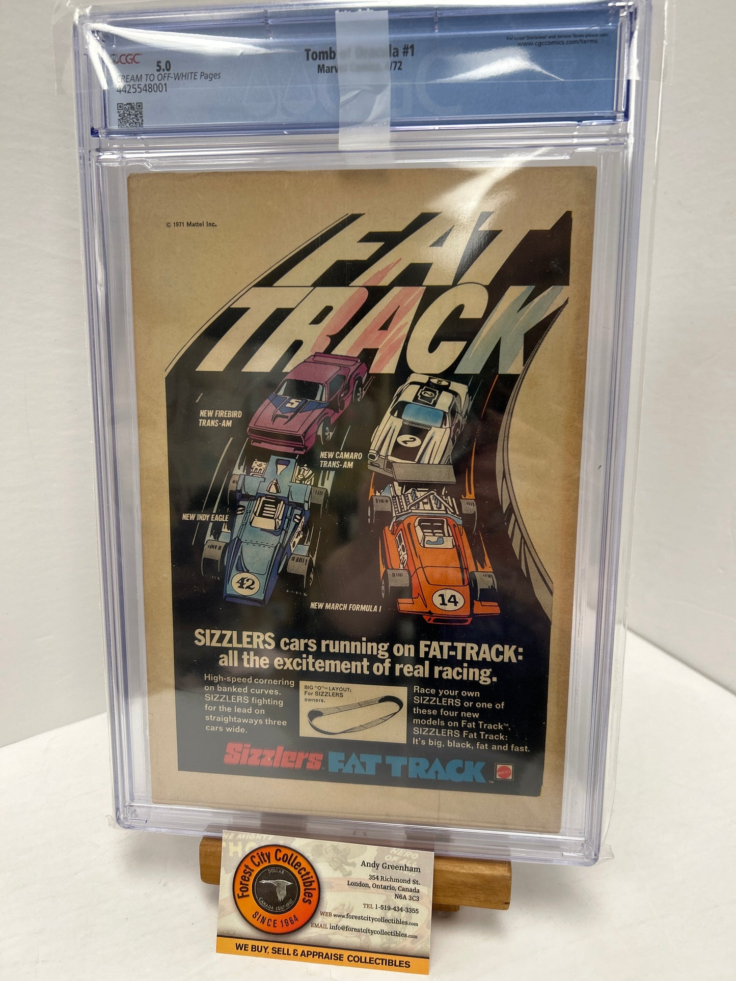 Tomb of Dracula #1 (Cream to OFF-White Pages) {CGC 5.0}