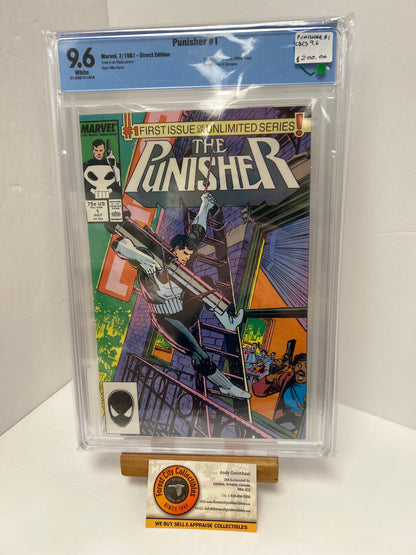 Punisher #1 (White Pages) {CBCS 9.6}