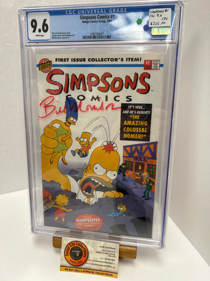 Simpsons Comics #1 (White Pages) {CGC 9.6}