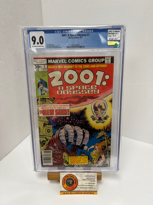 2001: A Space odyssey #7 (OFF-White To White Pages) {CGC 9.0}