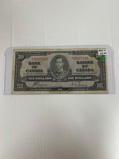 Bank Of Canada {1937} Coyne/Towers F